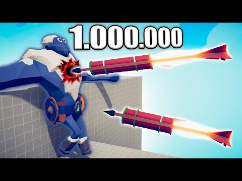 1.000.000 DAMAGE FIREWORK ARCHER vs UNITS TOURNAMENT - TABS | Totally Accurate Battle Simulator 2023