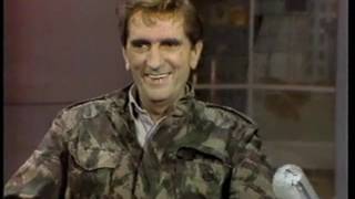 Harry Dean Stanton on Late Night, December 23, 1985