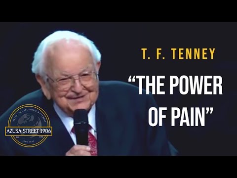 Bishop T. F. Tenney preaching “The Power Of Pain”