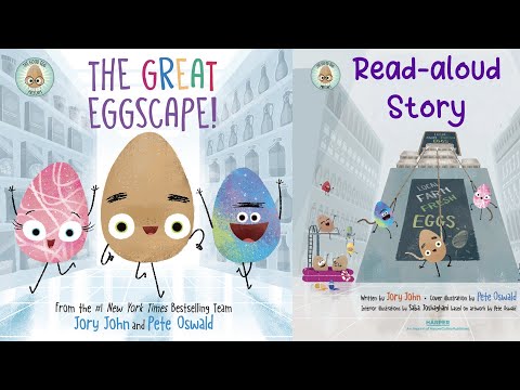 Kids Book Read: THE GREAT EGGSCAPE! By Joy John | Easter Day Stories for Kids