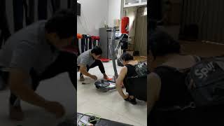 Hướng dẫn lắp đặt máy massage bụng đầu đen mx2021