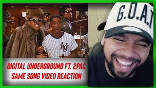 Digital Underground - Same Song (feat. 2Pac) [Official Music Video] - First time watching