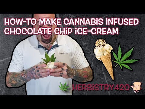 Cannabis Infused Chocolate Chip Ice Cream Recipe: 4 Steps
