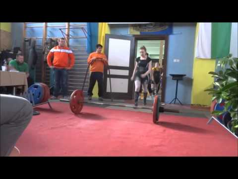 Magdalena Reiss (KBV Bautzen) 95 kg Kreuzheben