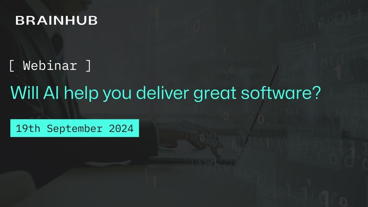 Will AI help you deliver great software?