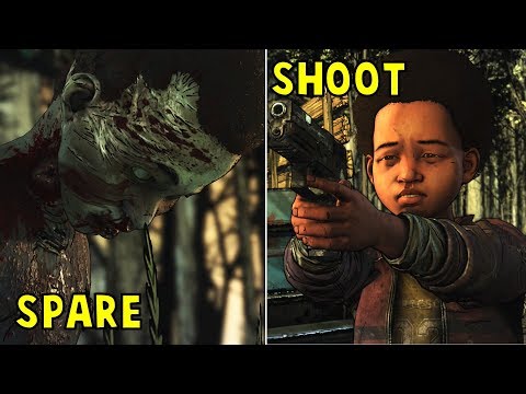 Spare Walker Tenn VS Shoot Him -All Choices- The Walking Dead Season 4 Episode 4