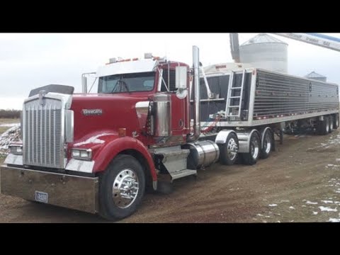 My First Semi and Hauling 80,000 Bushels of grain!