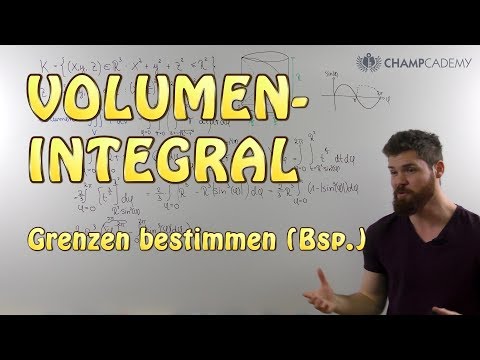 Volumenintegral Grenzen bestimmen + Polarkoordinaten (Beispiel)
