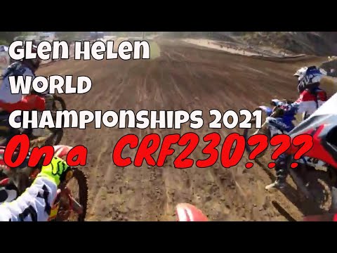 Glen Helen World Vet Championship 2021 Racing at 60+ Novice moto #2 Sat.11/6/21