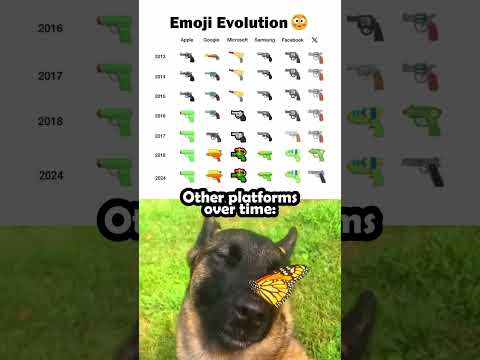 Emoji evolution 😳