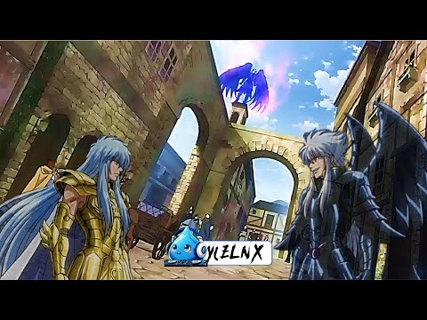 🌹🎵Albafica de Piscis VS Minos de Grifo ⚔️🌌 //The Lost Canvas Saint Seiya // Yuel Nix