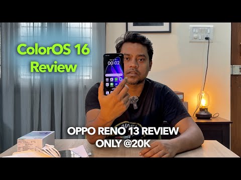 Oppo Reno 13 Review | ColorOS 16 Hands-On! Camera Test & Performance Under 20K Only