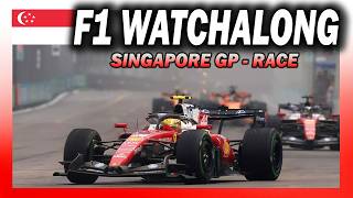 🔴 F1 Watchalong - SINGAPORE GP - RACE - with Commentary & Live Timings