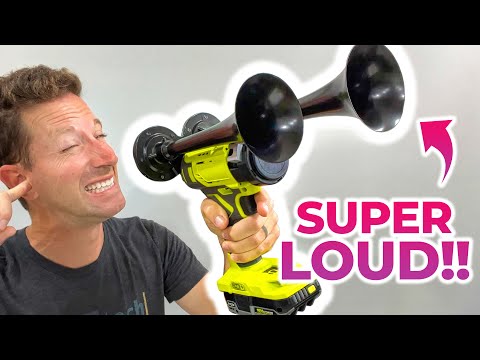 How to Build a $30 Handheld Train Horn!