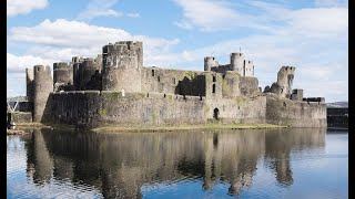 preview picture of video 'Gales / Wales: Caerphilly Castle'