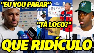 O DESESPERO DE NEYMAR APÓS FORTE DESABAFO E A POLÊMICA ENTRE VINI JR E HAALAND NO VEXAME DO BRASIL