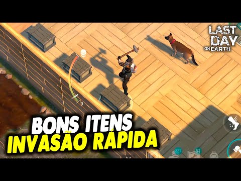 ACHANDO BONS ITENS NESSA INVASÃO RÁPIDA - Last Day On Earth
