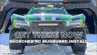 Every Traxxas Maxx Slash Needs This Mod Scorched RC Mudguards