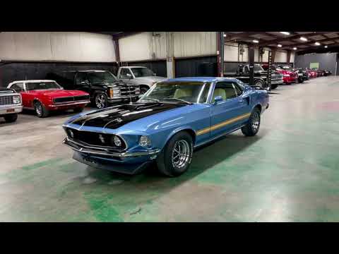 *SOLD* Rotisserie Restored 1969 Ford Mustang Mach 1 / Numbers Matching 351W / Automatic #175012
