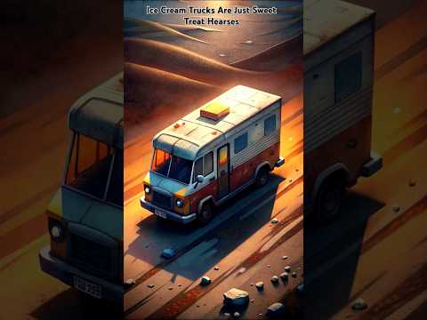 ICE CREAM TRUCKS ARE SWEET TREAT HEARSES #ice cream truck secrets #bizarre tidbits #creepy fun facts