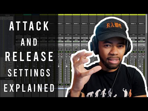 Attack and release compression settings explained