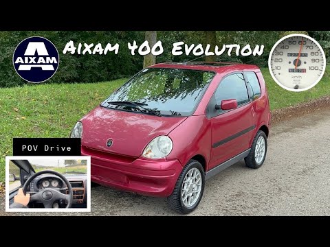 Aixam 400 Evolution -POV Drive Walkaround Highspeed