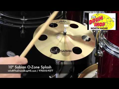 10" Sabian O-Zone Splash - The Drum Shop North Shore