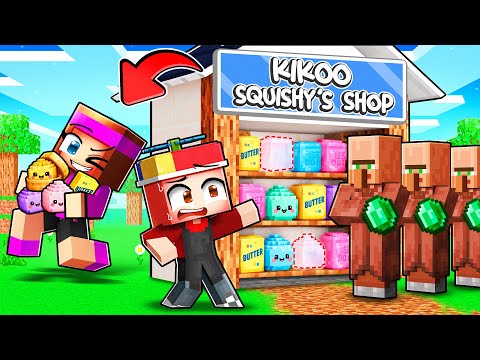 J'ai volé la boutique de Squishy de ce Kikoo sur Minecraft !