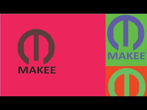 M Logo in Adobe illustrator /with MR.COMPUTER