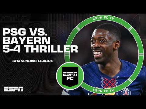 PSG vs. Bayern Munich FULL REACTION: Champions League thriller in Paris! | ESPN FC