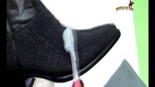 Como limpiar botas en piel de mantarraya original e imitación. botaseltio - botas el tio