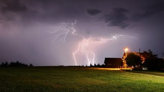 Do Česka se ženou silné bouřky s kroupami. Meteorologové řekli, kde udeří