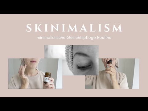 Skinimalism I einfache und minimalistische Gesichtspflege Routine I saltypeanut