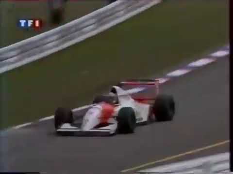 Ayrton Senna Pit Stop, before the pitlane speed limits!