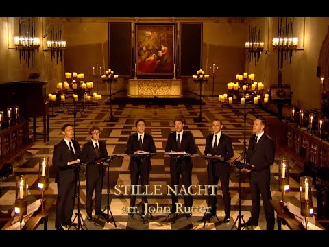 The King's Singers - Stille nacht [Silent Night] - Live from King's College Chapel