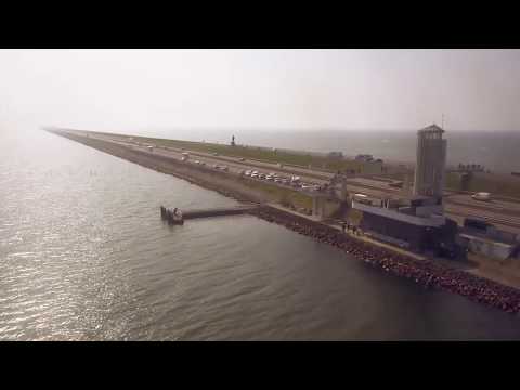 The new Afsluitdijk, the largest pumping station in Europe