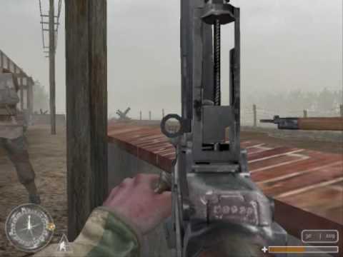Lets Play Call of Duty 1 -8- Pegasus Bridge Daytime (ugh)