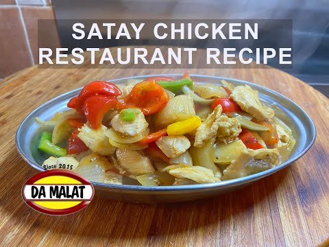 Chinese Restaurant Satay Chicken Recipe