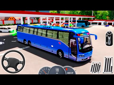 Euro Coach Bus Simulator 3D iOS 2020 - City Passenger Bus Driving Games | Android Gameplay