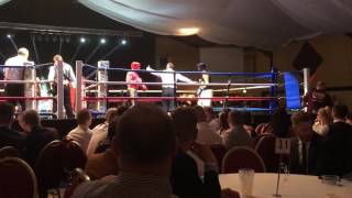 Carl Thomas charity fight final round tko