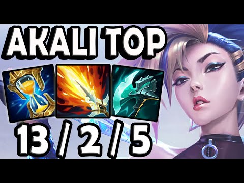 Akali TOP vs Diana [ T1 Roach ] Lol Korea Master Patch 11.1 ✅