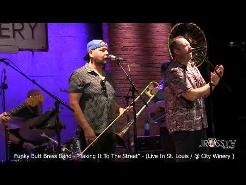 James Ross @ Funky Butt Brass Band - 'Taking It To The Street" - www.Jross-tv.com (St. Louis)