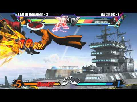 UMVC3 XAN DJ Huoshen vs A&C RDK - Curleh Mustache 3