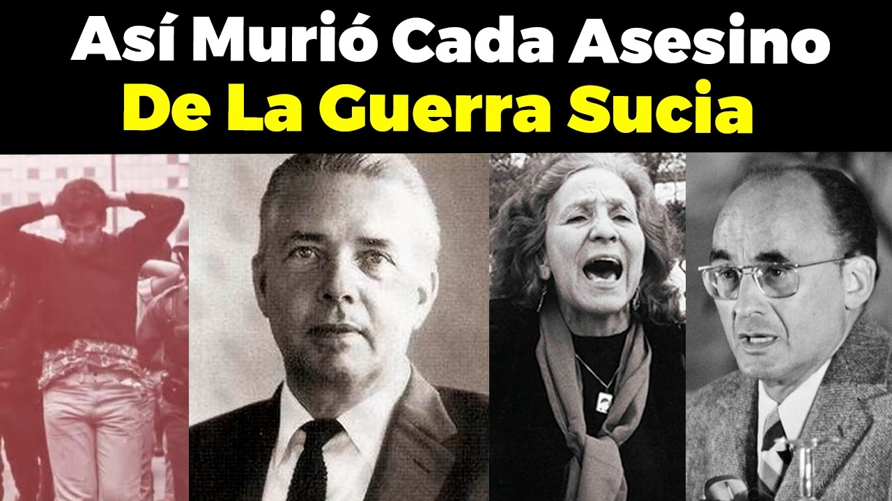 Así murió cada Asesino que EJECUTÓ la GUERRA SUCIA en MÉXICO (1965 a 1990)