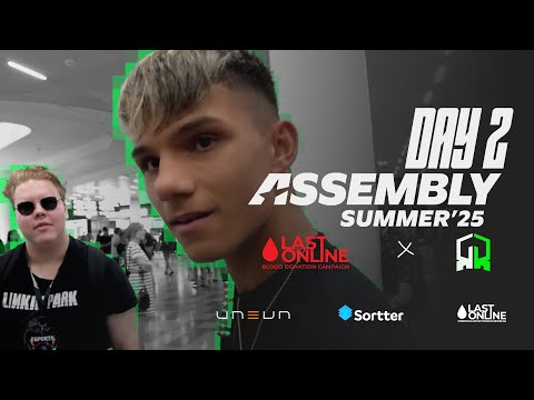ALXX IN FINLAND! + Expo area tour & Last Online CS2 Finals | Assembly Summer '25 VLOG Day 2