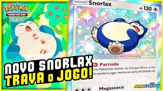 DECK SNORLAX NÃO DEIXA O OPONENTE JOGAR! || Pokémon TCG Pocket #587