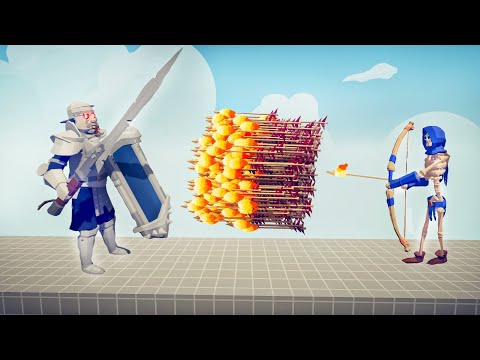 MIRROR SHIELD KNIGHT vs EVERY GOD - Totally Accurate Battle Simulator TABS