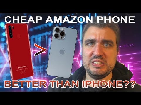 Aamazon BlackView A80 vs iPhone Review (you wont believe it!!!!) Comparison