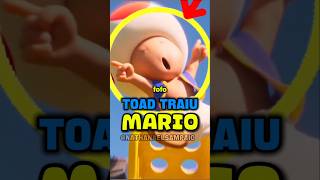 TOAD TRAIU MARIO #supermariogalaxy #supermariobros #mario #bowser #shorts