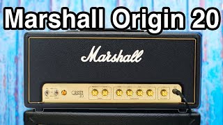 Video thumbnail for Marshall Origin 20 Head - Classic Sound Modern Features by Toby's Guitar Gear Demos 🎵